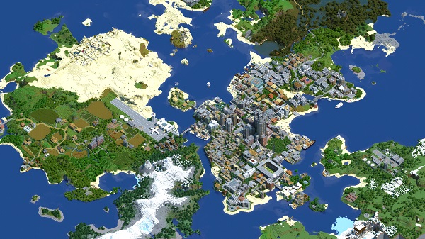 Vertoak City Minecraft 1.20 Maps 